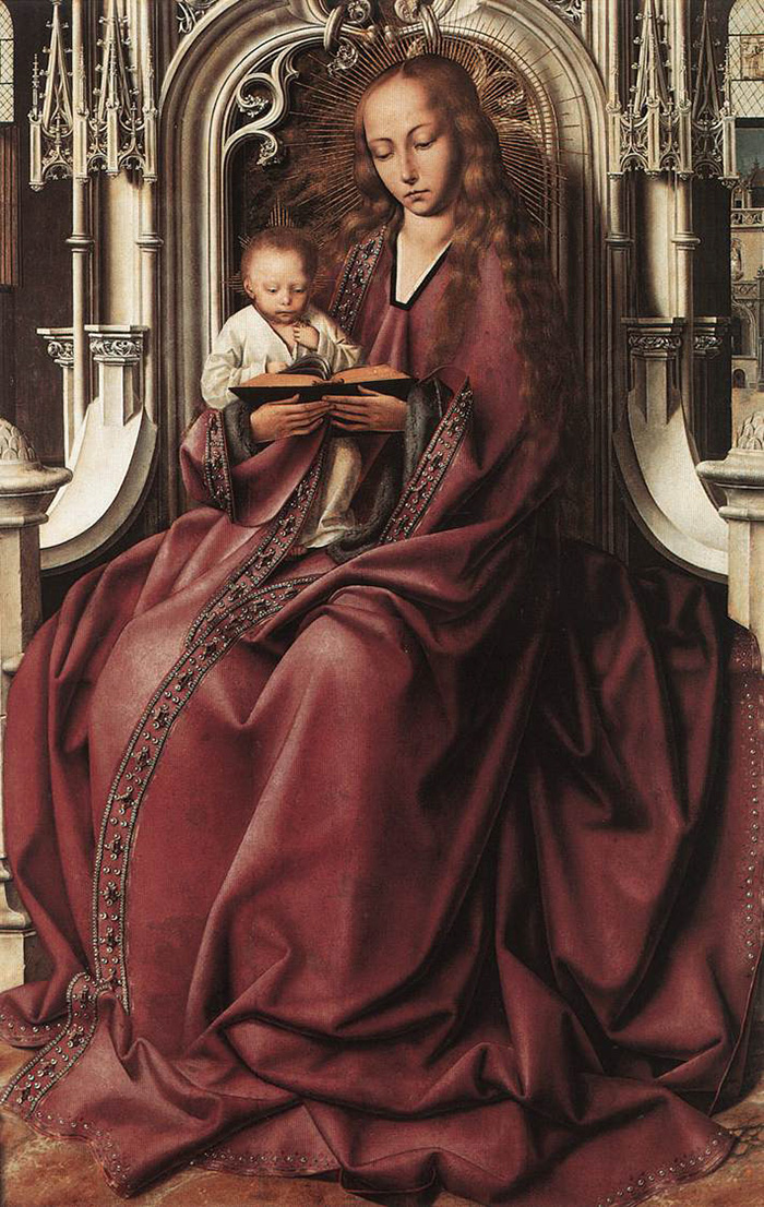 the virgin and child